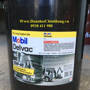 Dầu động cơ Mobil Delvac MX 15W40