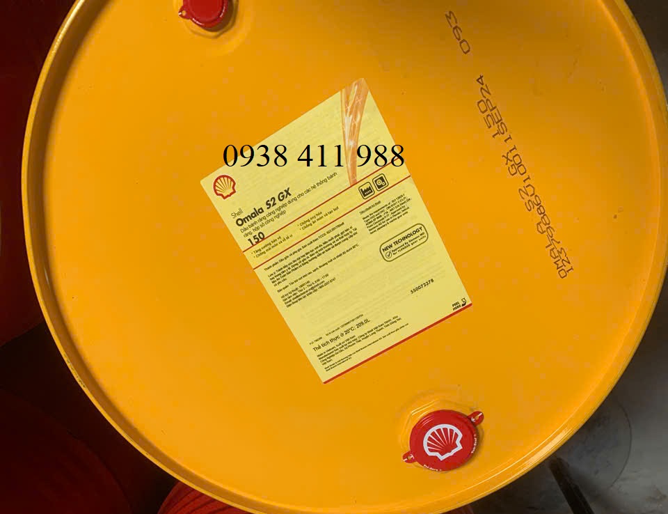 Dầu bánh răng Shell Omala S2 GX 150