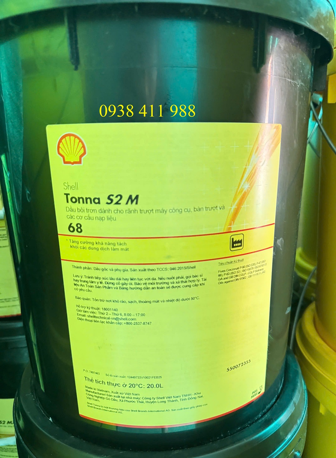 Shell Tonna S2 M 68 Xô 20L