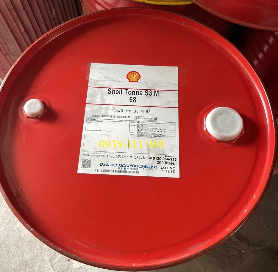Shell Tonna S3 M 68 Phuy 200L